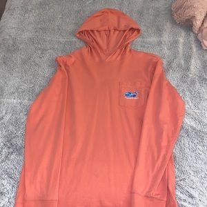 Vineyard Vines kids long hooded shirt